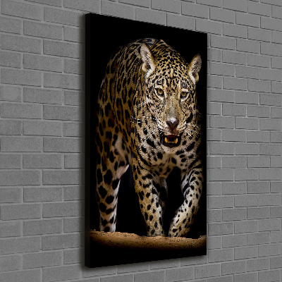 Nowoczesny fotoobraz canvas na ramie pionowy Jaguar