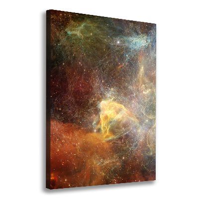 Nowoczesny fotoobraz canvas na ramie pionowy Kosmos