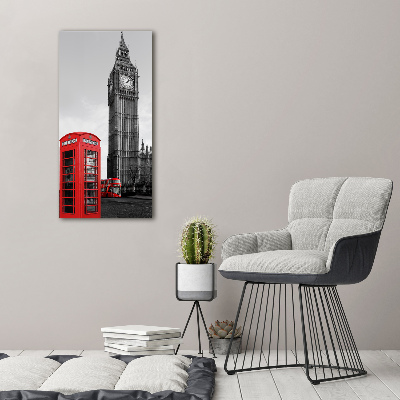 Foto obraz na płótnie pionowy Big Ben Londyn