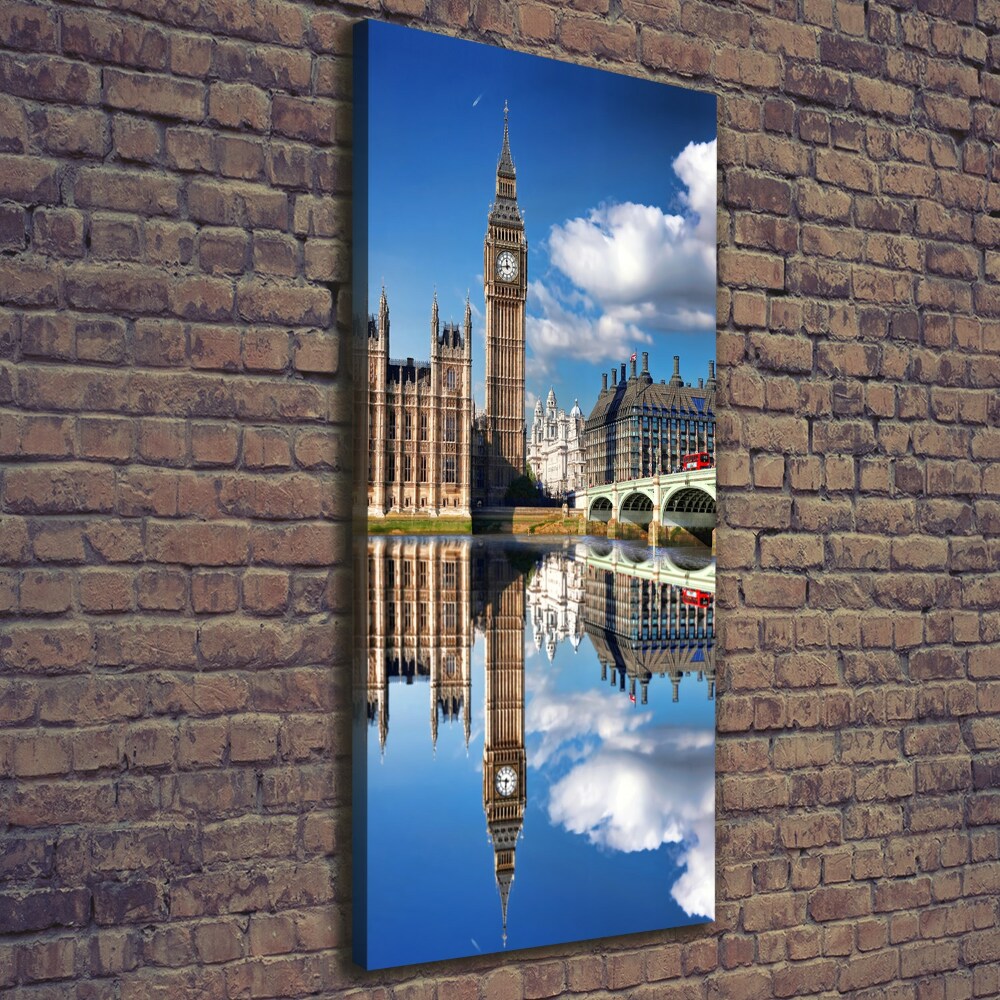 Foto obraz na płótnie pionowy Big Ben Londyn