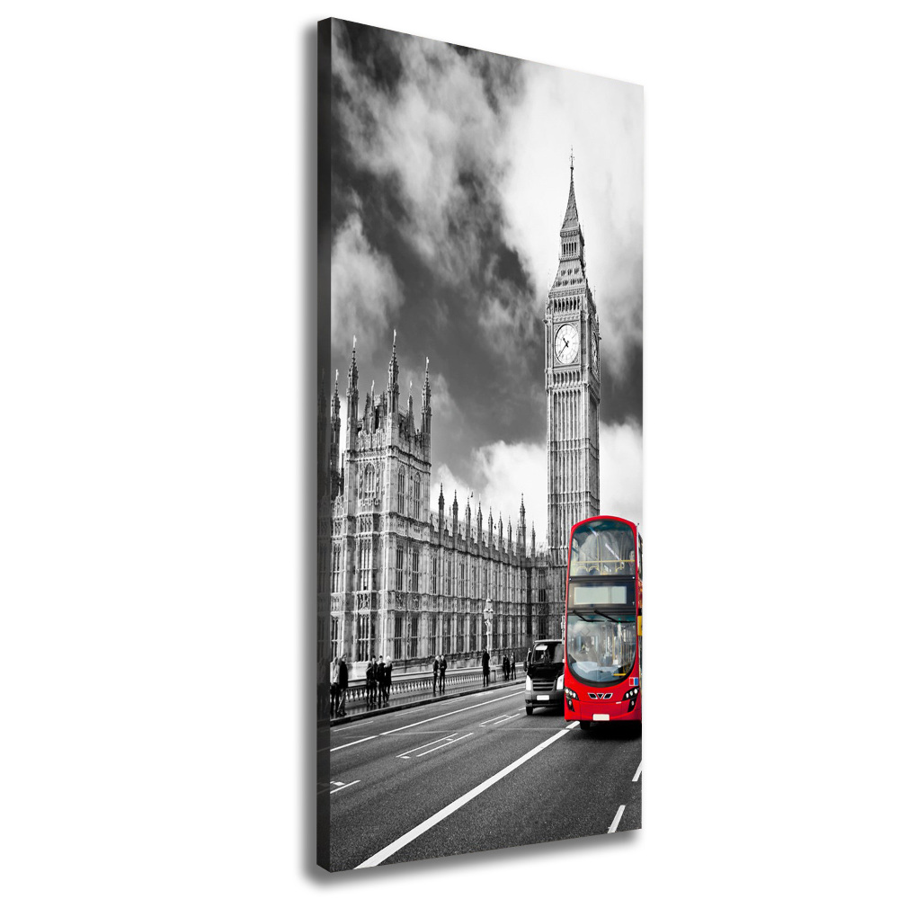 Foto obraz na płótnie pionowy Big Ben Londyn