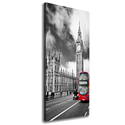 Foto obraz na płótnie pionowy Big Ben Londyn