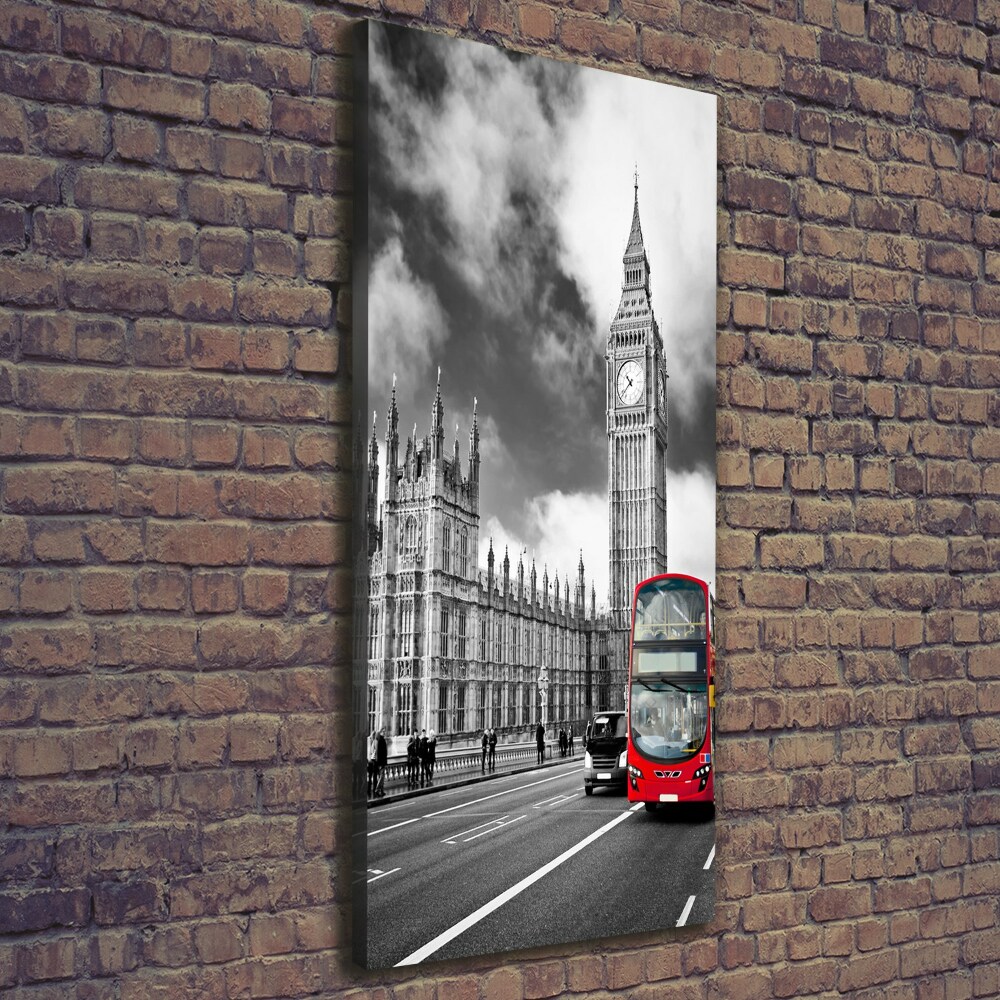 Foto obraz na płótnie pionowy Big Ben Londyn
