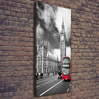 Foto obraz na płótnie pionowy Big Ben Londyn
