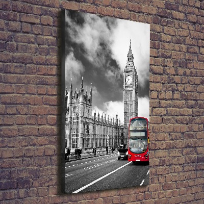 Foto obraz na płótnie pionowy Big Ben Londyn