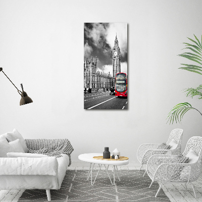 Foto obraz na płótnie pionowy Big Ben Londyn