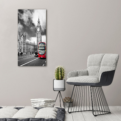 Foto obraz na płótnie pionowy Big Ben Londyn
