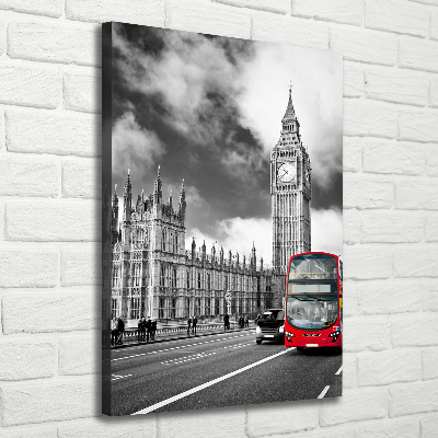 Foto obraz na płótnie pionowy Big Ben Londyn