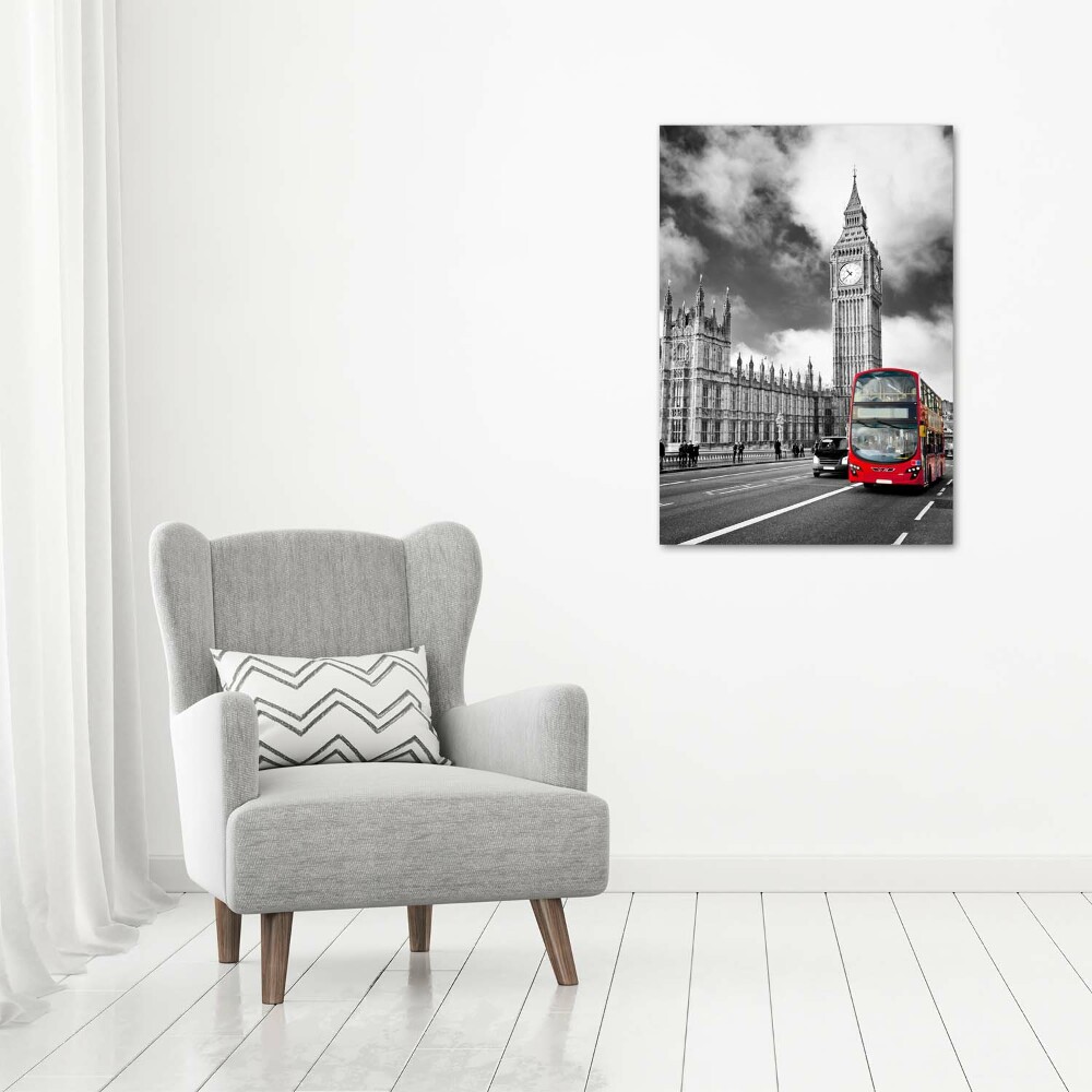 Foto obraz na płótnie pionowy Big Ben Londyn