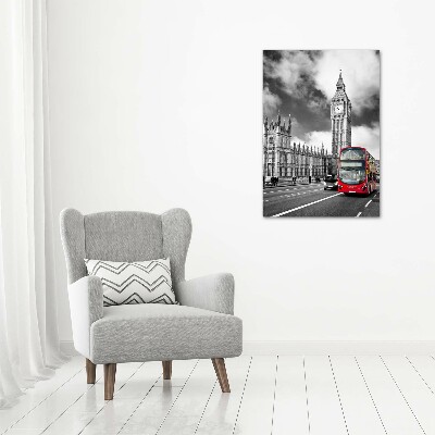 Foto obraz na płótnie pionowy Big Ben Londyn