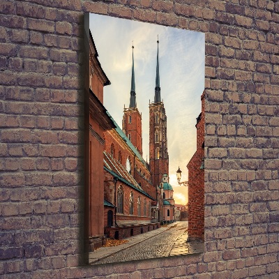 Foto obraz na płótnie pionowy Wrocław Polska