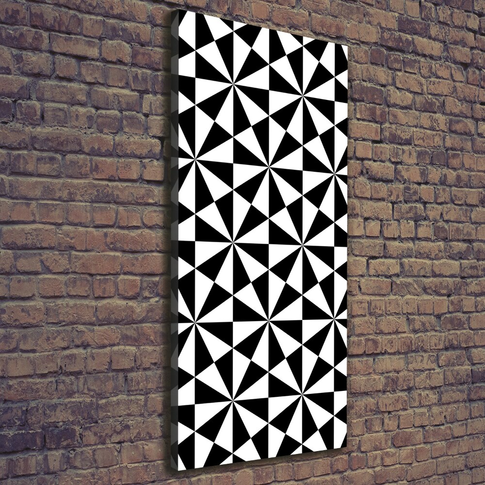 Foto obraz na płótnie pionowy Geometryczne tło