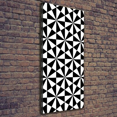 Foto obraz na płótnie pionowy Geometryczne tło