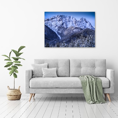 Foto obraz szkło hartowane Giewont Tatry