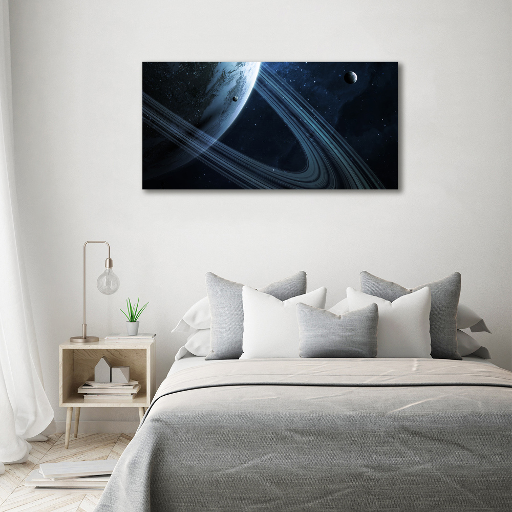Fotoobraz na ścianę szkło hartowane Planeta