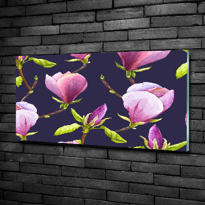 Foto obraz szkło hartowane Magnolia