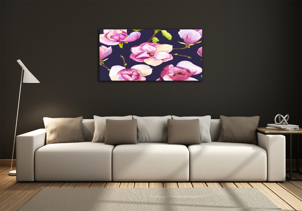 Foto obraz szkło hartowane Magnolia