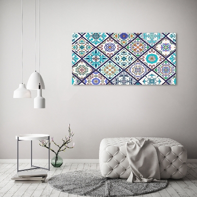 Foto-obraz szklany Ceramiczne płytki