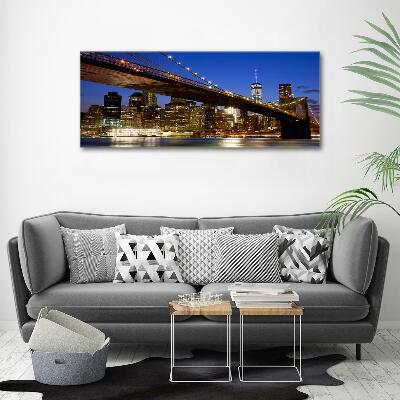 Foto obraz szklany Manhattan Nowy Jork