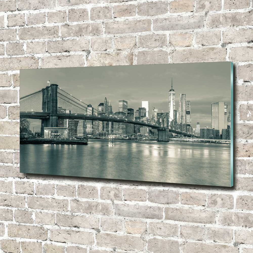 Foto obraz szklany Manhattan Nowy Jork