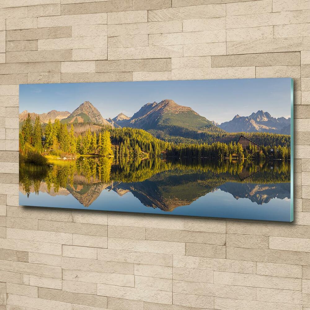 Foto obraz szkło hartowane Panorama Tatry