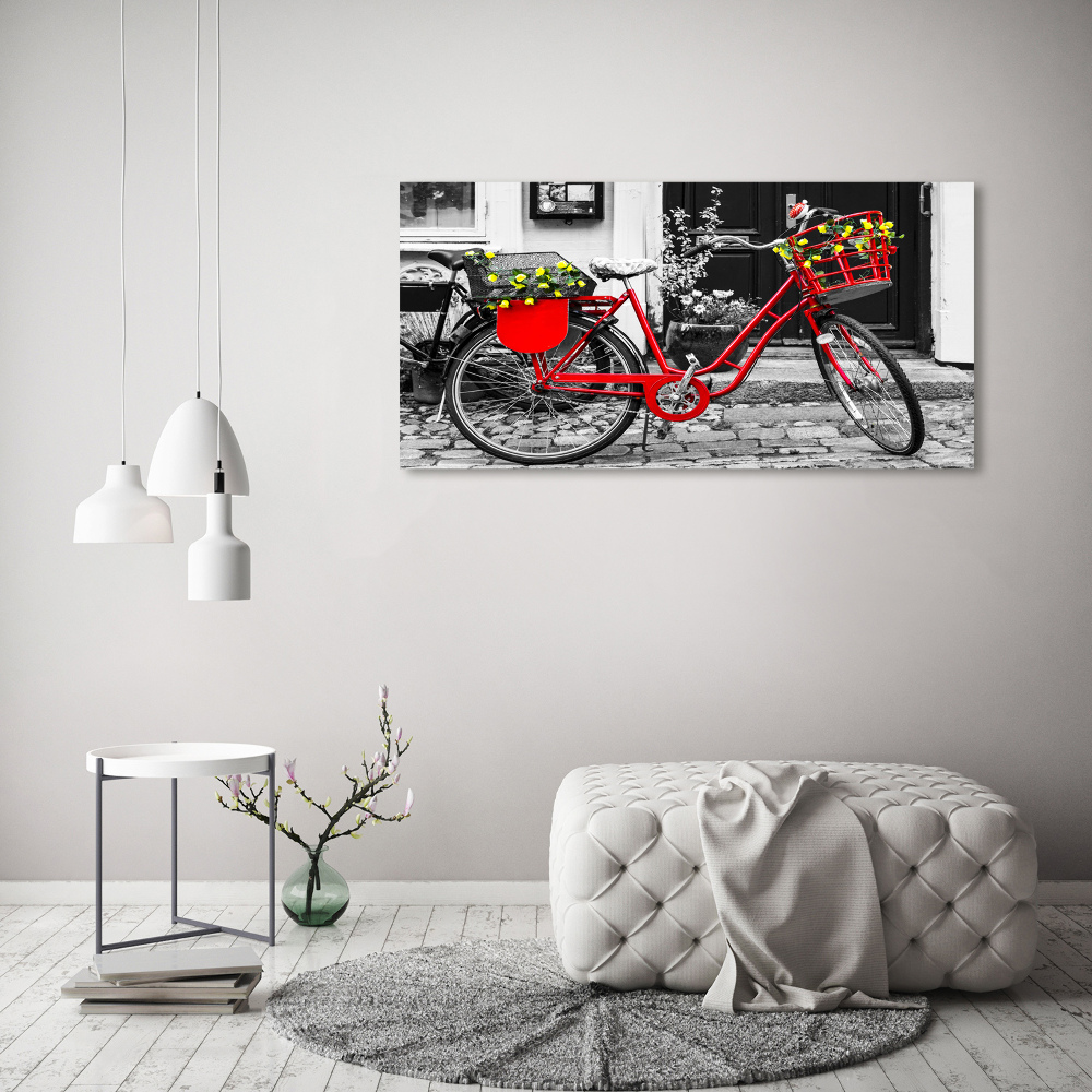 Foto obraz szkło hartowane Rower miejski