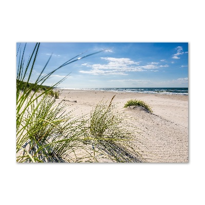 Foto obraz szkło hartowane Mrzeżyno plaża