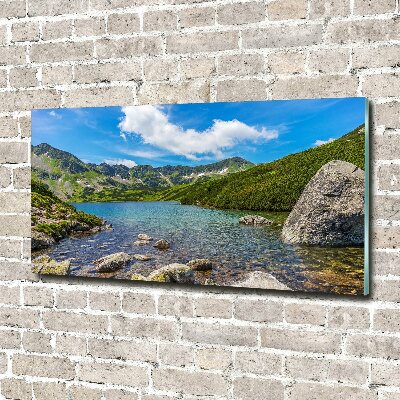 Foto obraz szkło hartowane Dolina Tatry