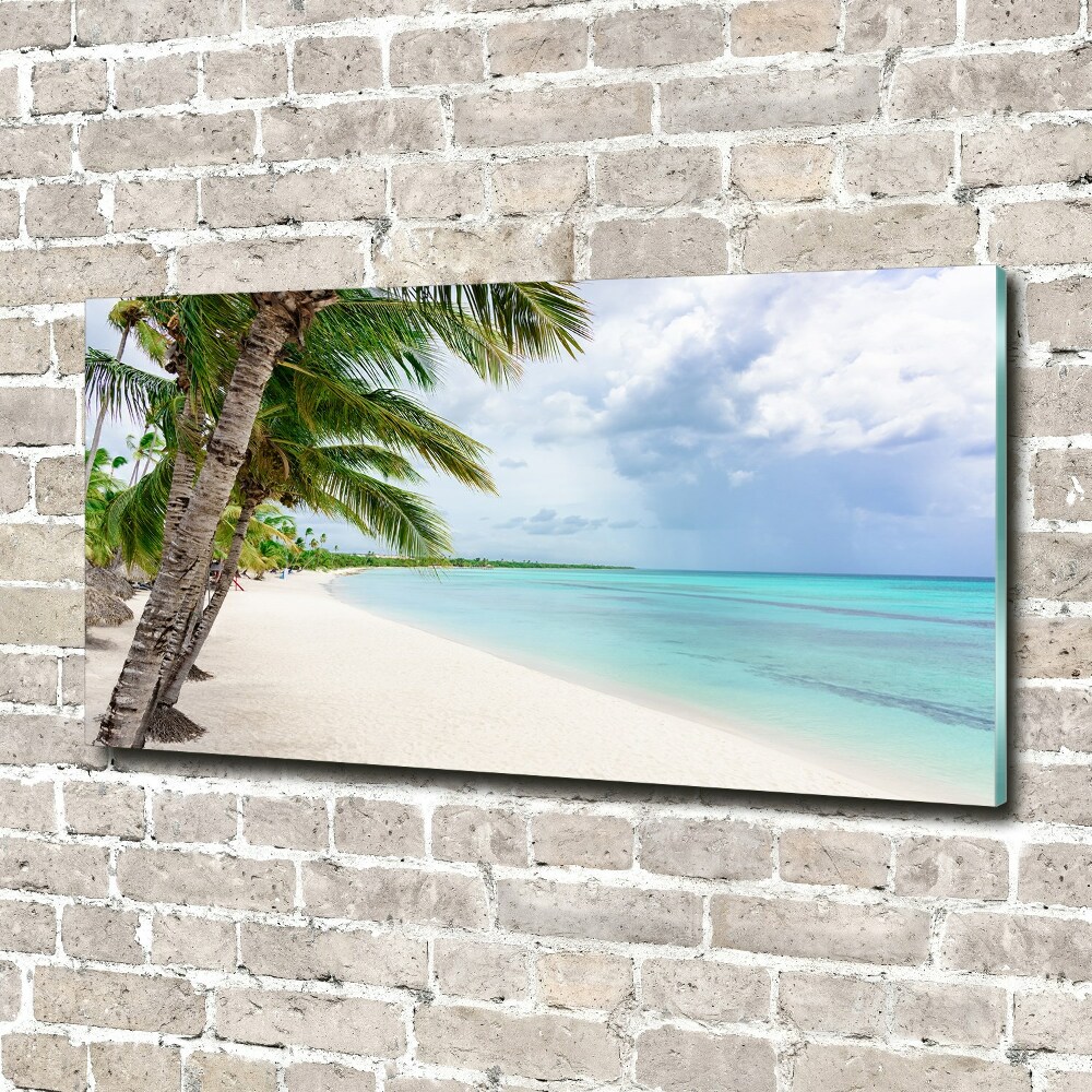 Foto obraz szklany Tropikalna plaża