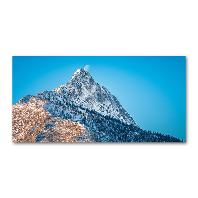 Foto obraz szkło hartowane Giewont Tatry