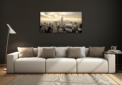 Foto obraz szklany Manhattan Nowy Jork