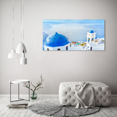 Foto obraz szklany Santorini Grecja