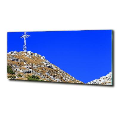Foto obraz szkło hartowane Giewont Tatry
