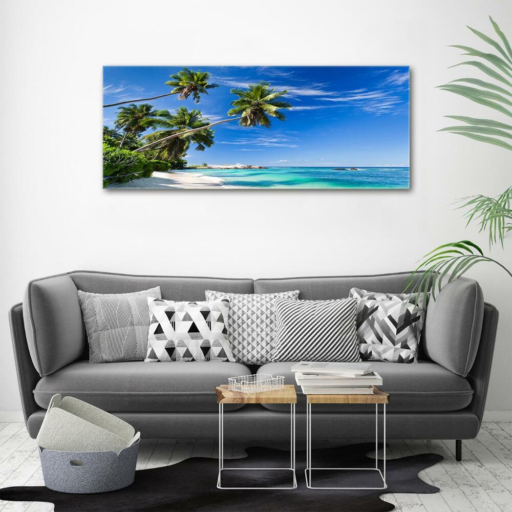 Foto obraz szklany Tropikalna plaża