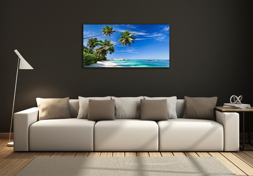 Foto obraz szklany Tropikalna plaża