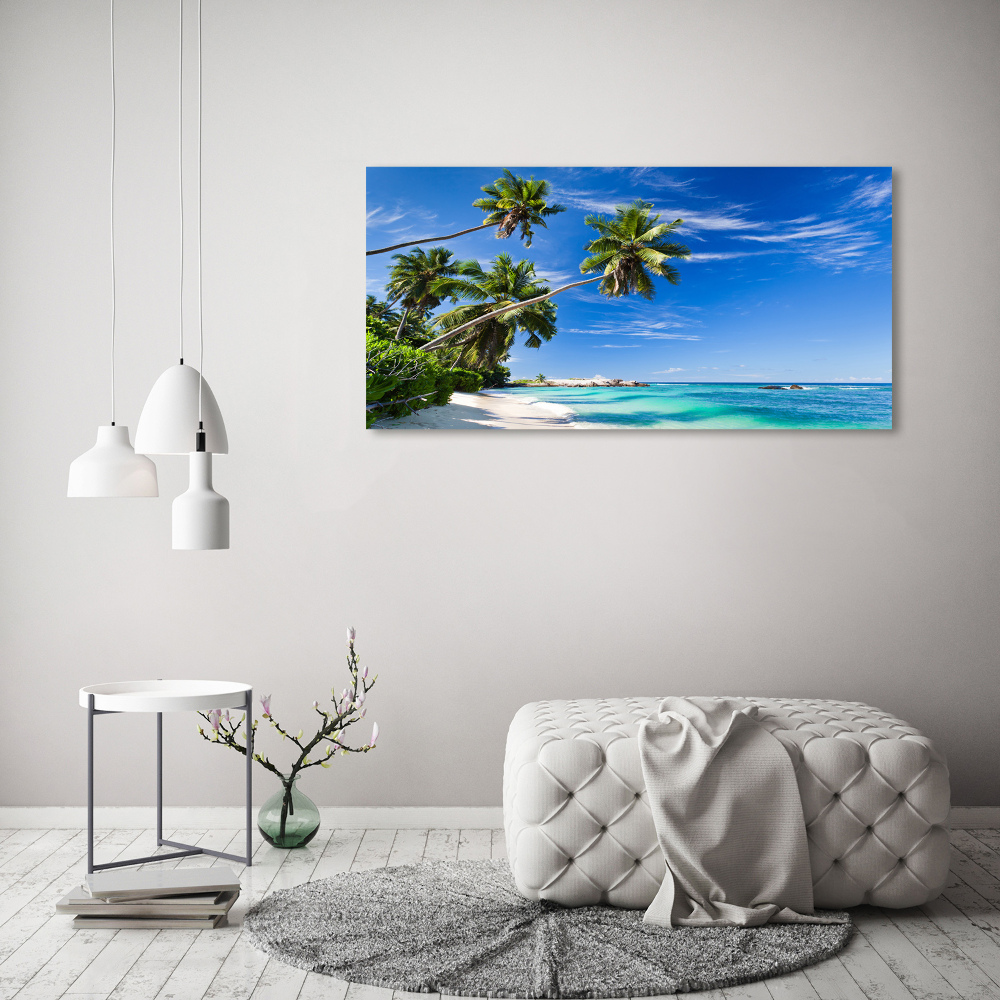 Foto obraz szklany Tropikalna plaża