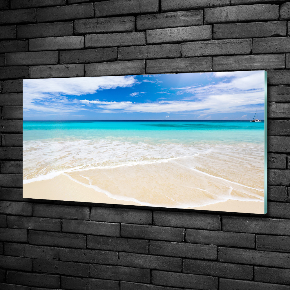 Foto obraz szklany Tropikalna plaża