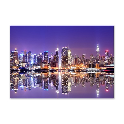 Foto obraz szklany Manhattan Nowy Jork