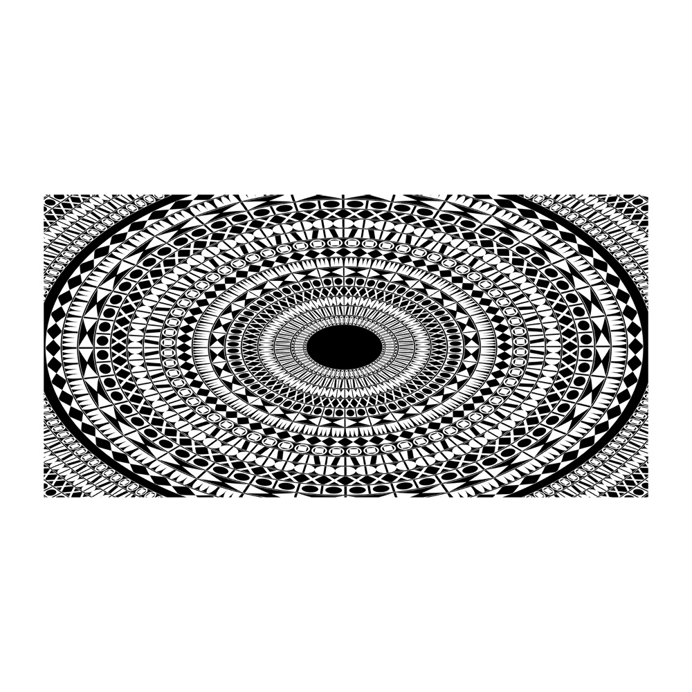 Fotoobraz na ścianę szklany Ornamenty okrąg