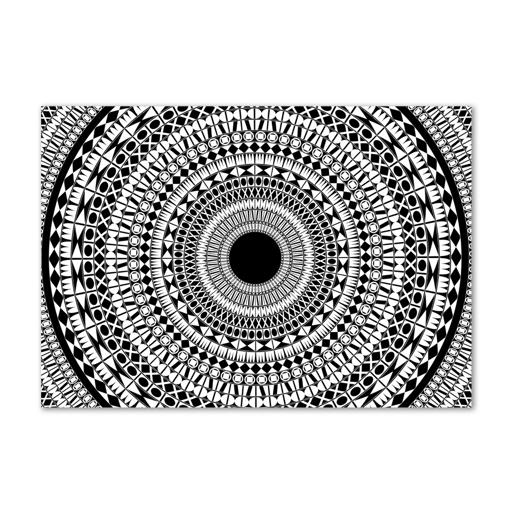 Fotoobraz na ścianę szklany Ornamenty okrąg