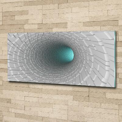 Foto-obraz szkło hartowane Tunel 3D