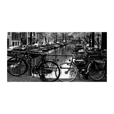 Foto obraz szklany Rowery Amsterdam