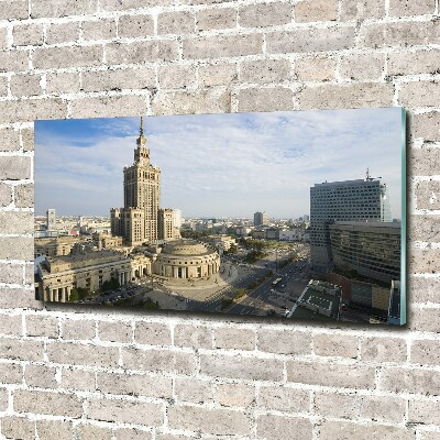 Foto obraz szkło hartowane Pałac Kultury