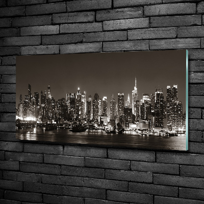 Foto obraz szklany Manhattan Nowy Jork