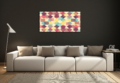 Foto-obraz szklany Geometryczne tło