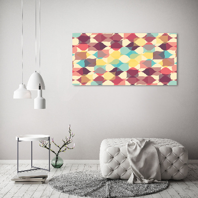 Foto-obraz szklany Geometryczne tło