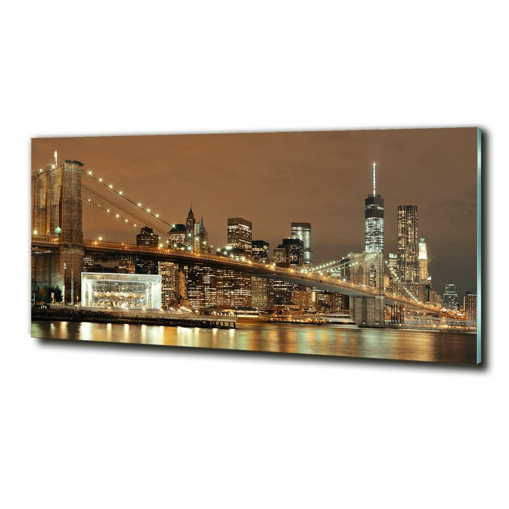 Foto obraz szklany Manhattan Nowy Jork