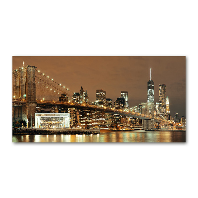 Foto obraz szklany Manhattan Nowy Jork