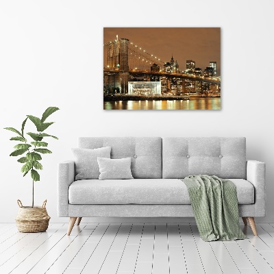 Foto obraz szklany Manhattan Nowy Jork