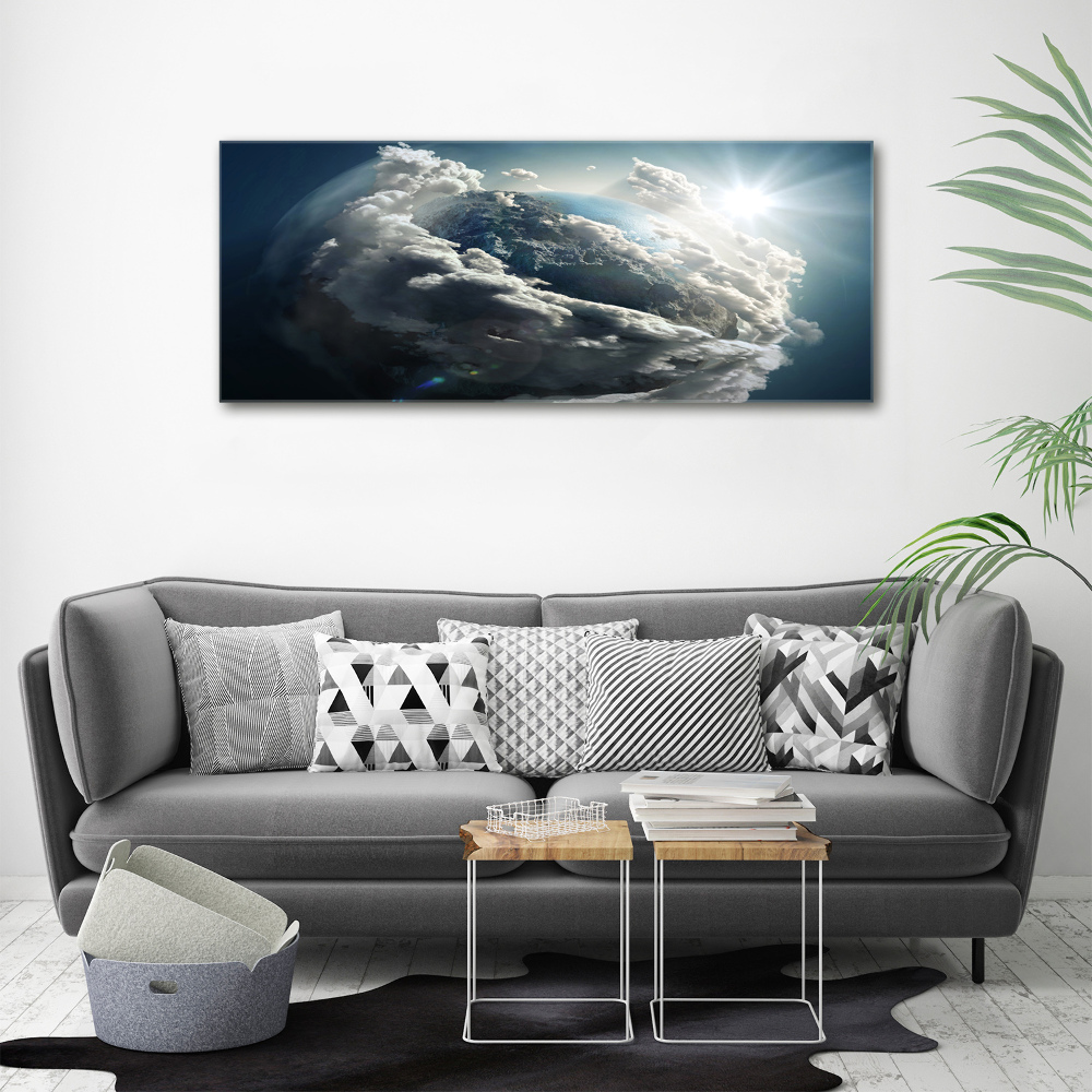 Foto obraz szkło hartowane Planeta Ziemia